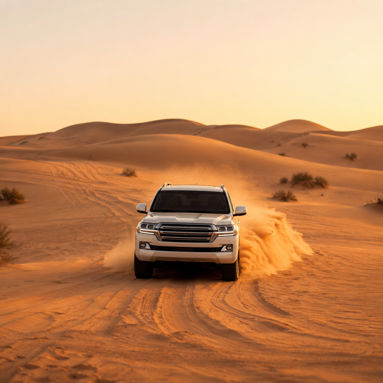 Dubai desert dune bashing