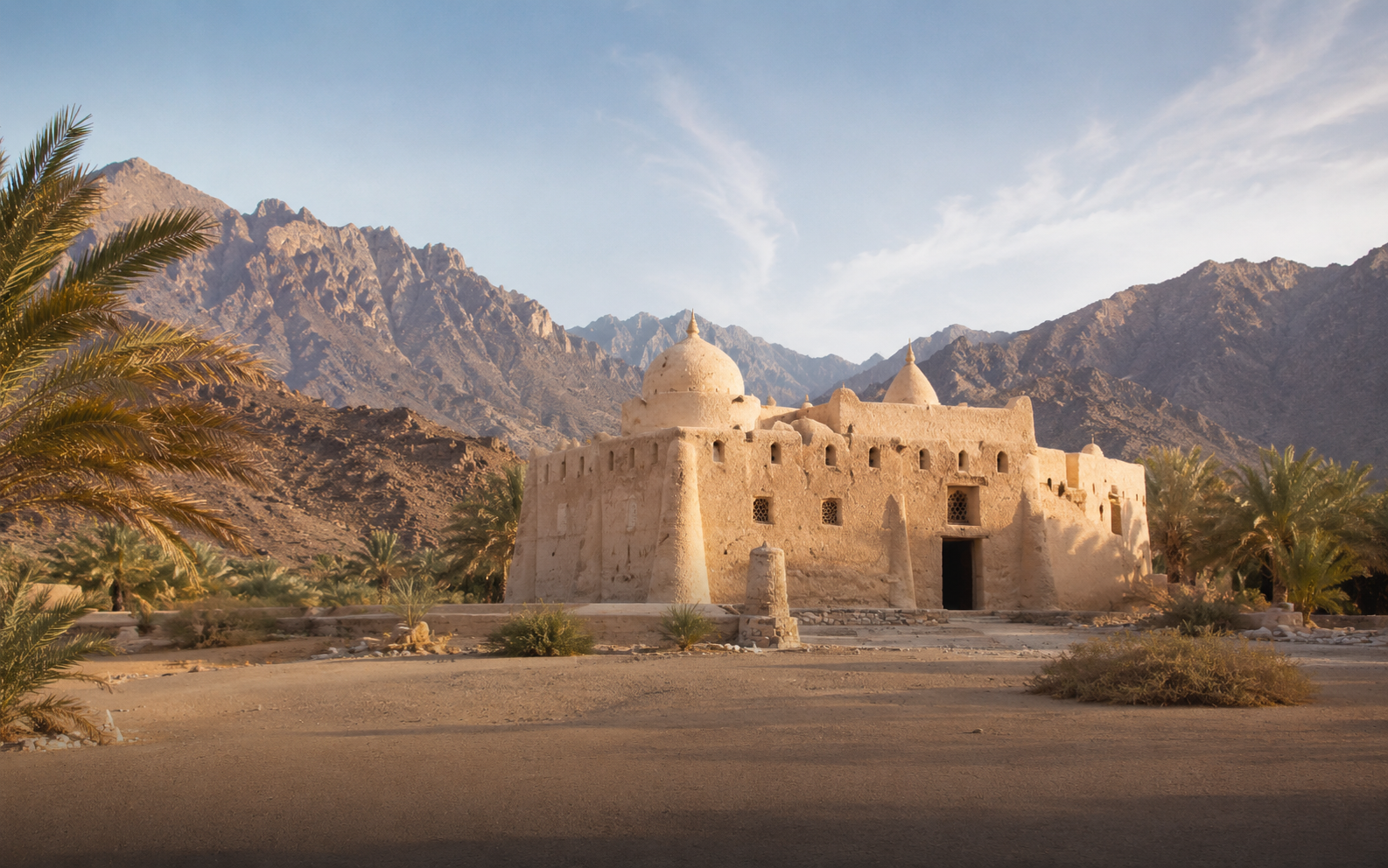 Fujairah beach and nature destination in the UAE